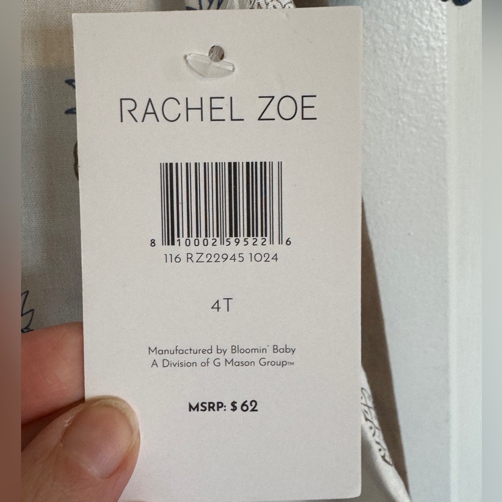 😎Rachel Zoe Adorable Pineapple Print Collared Shirt, Pants and Tee Set - Picture 6 of 10